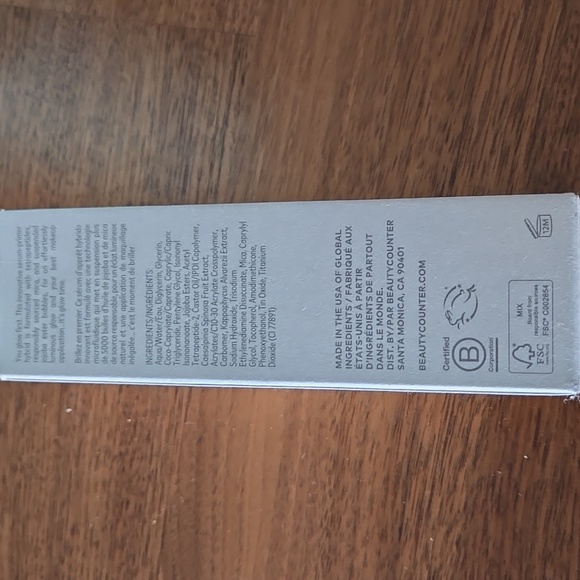 Beautycounter Glow First Priming Serum New In Box 30ml 1 Fl Oz Clean Beauty Nwt - Picture 5 of 8